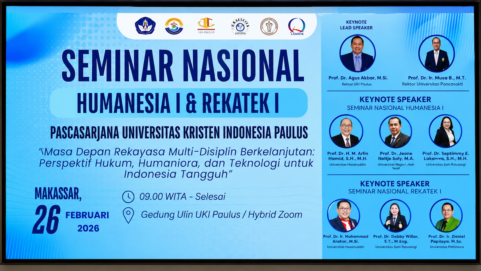 SEMINAR NASIONAL PASCA SARJANA